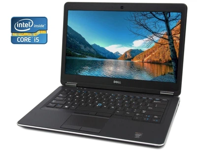 Ультрабук Dell Latitude E7440 / 14" (1920x1080) TN / Intel Core i5-4300U (2 (4) ядра по 1.9 - 2.9 GHz) / 8 GB DDR3 / 256 GB SSD / Intel HD Graphics 4400 / WebCam / АКБ не держит б/у