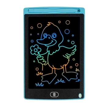 Планшет для рисования LCD 8,5” Bodasan с разноцветным экраном, голубой (5MKC)
