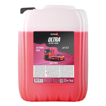 Активная пена Nowax Ultra Active Foam концентрат для бесконтактной мойки 22кг