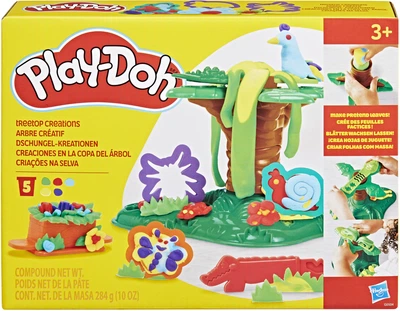 Zestaw kreatywny Hasbro Play-Doh z masą do modelowania Szczyt drzewa (G0504)