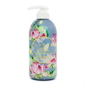 Парфюмированный лосьон JIGOTT для тела Lotus Perfume с ароматом лотоса 500мл