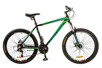 Велосипед Optimabikes 26 MOTION DD 2017 Черно-зеленый