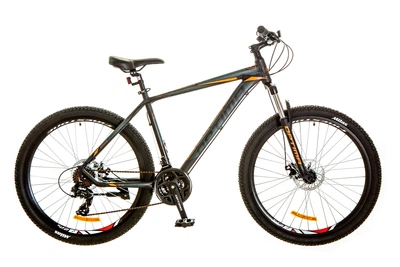 Велосипед Optimabikes 27.5 F-1 DD 2017 Черно-оранжевый