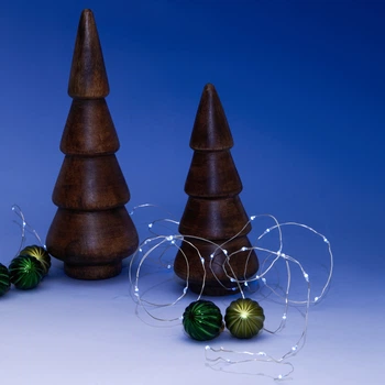 Світлодіодна гірлянда Christmas Decoration 160 LED 8.1 м (8 функцій) на батарейках Холодний білий (AX9730730)