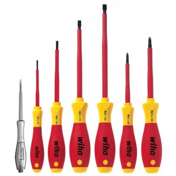 Набір викруток Wiha SoftFinish electric SL / PH VDE і GS серія 320nk7 7 шт (00834) (4010995008345)