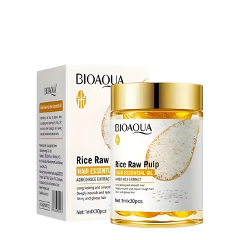 Капсули для відновлення волосся Bioaqua Rice Raw Pulp 30 шт (BQY00973)