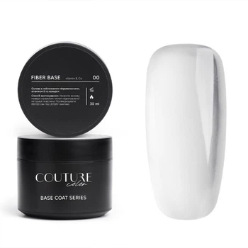 База для гель-лака Couture Colour Fiber Base FB 00 Clear 30 мл (2907928999554)