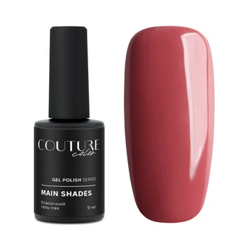 Гель-лак Couture Colour 018 пастельно-малиновий 9 мл (800897819767)