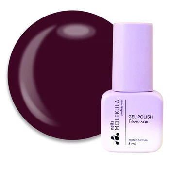 Гель-лак Nails Molekula 103 темно-бордовий 6 мл