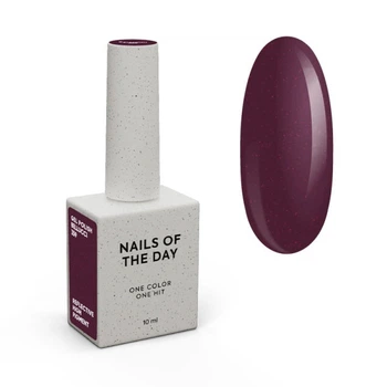 Гель-лак Nails Of The Night Lets Special Bellucci бордовый светоотражающий 10 мл