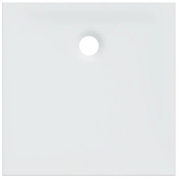 Поддон для душевой кабины GEBERIT Nemea 90x90x3.5см квадратный акрил без сифона белый 550.571.00.1