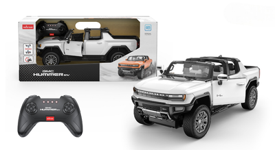 Машинка Hummer EV белый RASTAR модель 1:16 Автомобиль на дистанционном управлении + пульт 2,4 ГГц