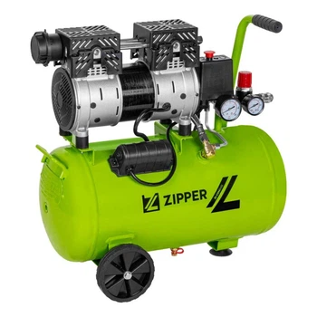 Безмасляний компресор Zipper ZI-COM24SI |24л| 8 бар