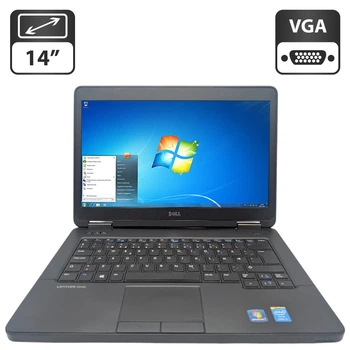 Ноутбук Dell Latitude E5440 / 14" (1366x768) TN / Intel Core i5-4200U (2 (4) ядра по 1.6 - 2.6 GHz) / 8 GB DDR3 / 500 GB HDD / Intel HD Graphics 4400 б/у
