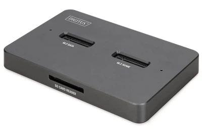 Док-станция DIGITUS USB-C > 2xSATA SSD/SD