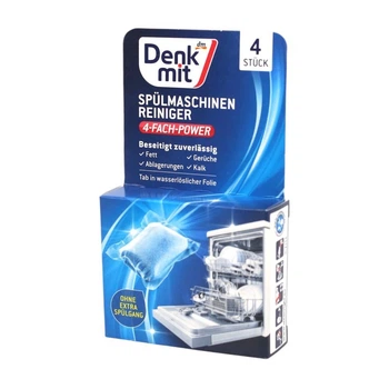 Капсули для чищення посудомийної машини Denkmit 4 шт