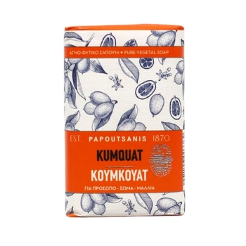 Твердое мыло Papoutsanis Pure Kumquat 150 г