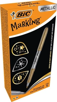 Zestaw zakreślaczy BIC Marking Metallic Ink 12 szt (ZES3086123498549)