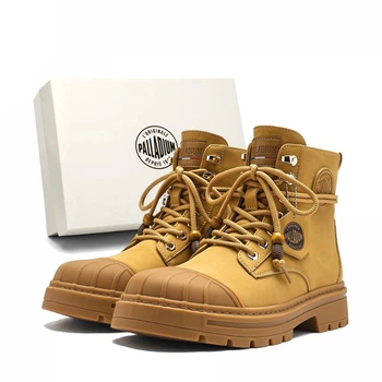 Жіночі черевики Palladium Martin Boots Shell V10 Yellowish Brown 41 Жовтий 79716-001-M