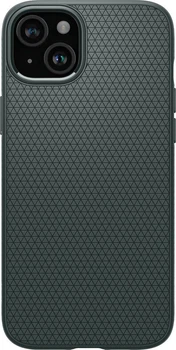 Чохол для Iphone 14 Plus/15 Plus Spigen Liquid Air Armor Abyss Green протиударний ACS06652