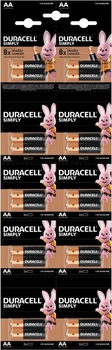 Лужні батарейки Duracell Simply AA 1.5V LR6 20 шт. (5000394145580)