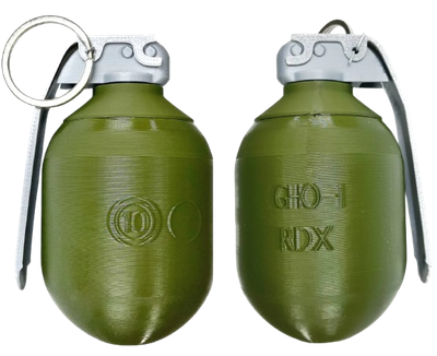 Макет ручної осколкової наступальної гранати GHO 1 ЮЗ0042