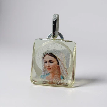 Ладанка серебряная Богородица Дева Мария П2/3033