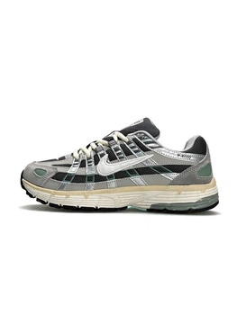 Женские кроссовки Nike P-6000 W Grey Black Green 36р