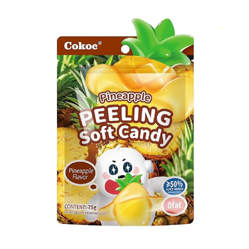 Жевательные конфеты Cokoc Peelable Gummies Pineapple 75 г