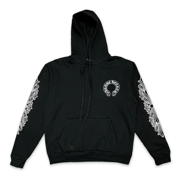 Худи Chrome Hearts 7025 черного цвета, размер S