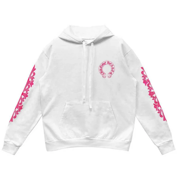 Худи Chrome Hearts 7021 белого цвета, размер S
