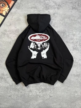 Худі Supreme 7001 чорного кольору, розмір L