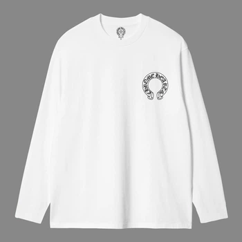 Лонгслив Chrome Hearts 7005 белого цвета, размер S