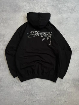 Худи Stussy 7001 черного цвета, размер S