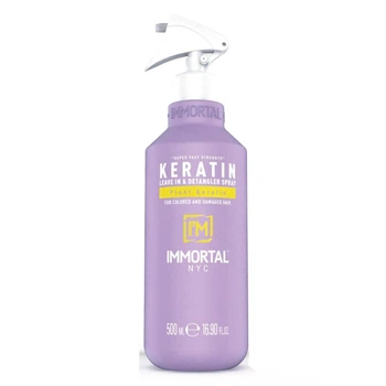 Несмывающий кондиционер-спрей для волос с кератином "Immortal Infuse Keratin 500мл