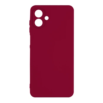 Чохол Silicone Cover Full Camera (A) для Samsung Galaxy A07 (A075) 42.Maroon