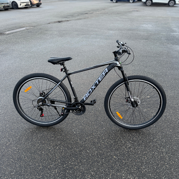 Велосипед CrossBike 29" Boxter 2025 Рама 19" black-silver