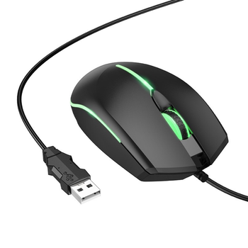 Мышка беспроводная HOCO GM15 с двумя режимами подключения Black