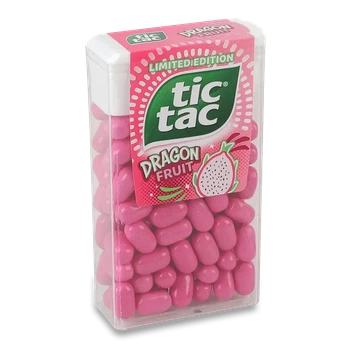 Упаковка драже Tic Tac Пітахайя 54 г * 24 шт