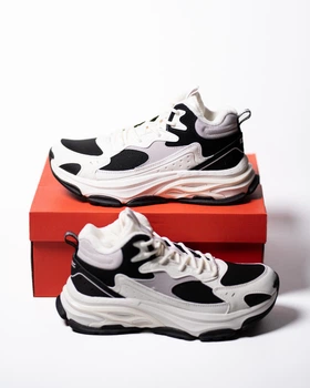 Женские зимние кроссовки с мехом Xtep Outdoor Shoes 976418370006-3 37 23.5 см White Black белые с черным (11210112)