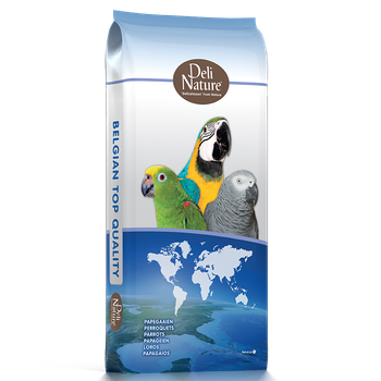 Корм для середніх та великих папуг Deli Nature 64 Parrots Supreme Fruits Делі Натюр з різними видами фруктів 15 кг