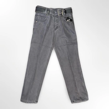 Джинсы утепленные на флисе для мальчика Cerfi Kids 146-152 см Серые (1170)