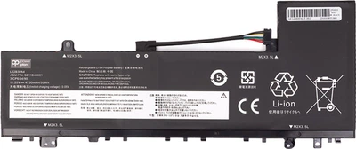 Аккумулятор PowerPlant для ноутбуків LENOVO IdeaPad Slim 5 14ABR8 (L22B3PA4) 11.55V 4750mAh (NB482726)