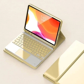 Чохол-клавіатура CaseFashion в комплекті з мишкою для iPad 11 (A16) (2025) Yellow