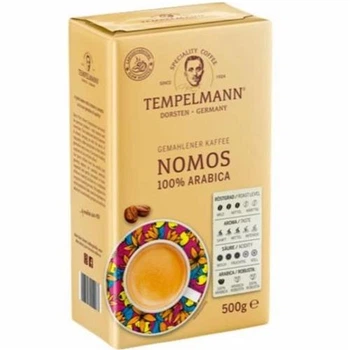 Кава мелена Tempelmann Nomos 100% Arabica 500 г