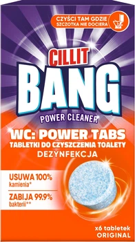 Таблетки для чищення унітаза Cillit  Bang Original 6 шт (5908252015429)