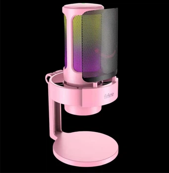 Микрофон Fifine A8 pink