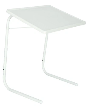 Стіл для ноутбука KIK бічний складний регульований 52 x 40 см Білий (KX3409)