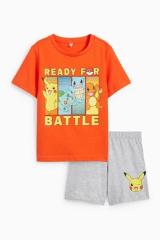 Пижама Pokemon (шорты, футболка) C&A 2214405c49 134 см комбинированная (100003127)