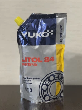 Смазки YUKO LITOL 24 Extra 375 глитиевые универсальные NLGI 3